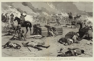 The War in the Soudan, The Repulse of the Attack on Baker